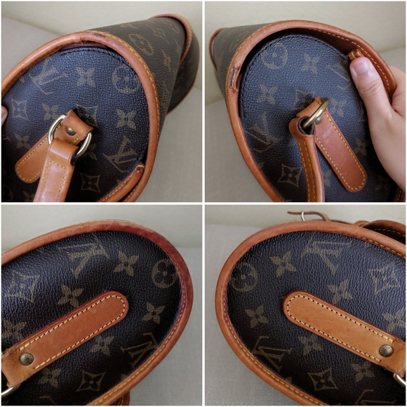 Louis Vuitton LV Monogram Crossbody Canvas Bag Purse - Picture 6 of 10